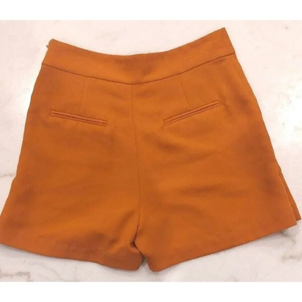 Antonio Melani High‎ Waist Shorts Side Zip Size 4